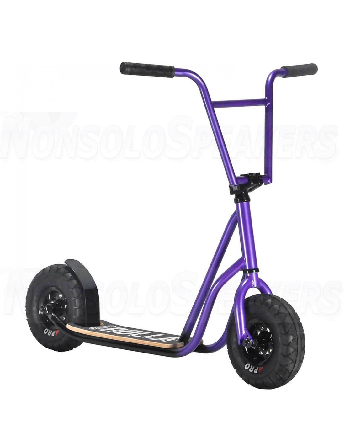 Purple Rocker Scooter Fade Wheel Rolla Big
