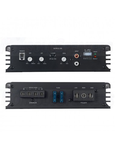 Amplificatore Ground Zero 2 canali GZIA 2.135 320 watt AUTO ON high lev  input