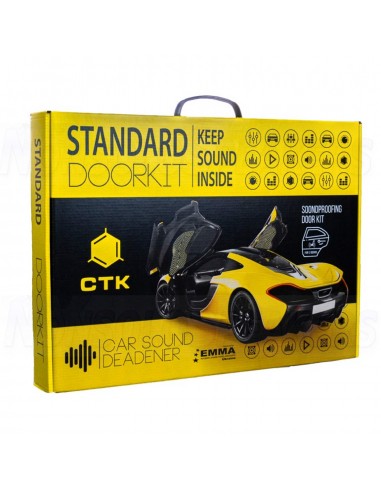  GTMAT Automotive Sound Dampener 50mil Pro Door Kit