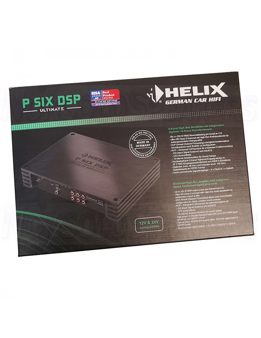 HELIX P SIX DSP ULTIMATE - Amplifier 6 channel with DSP 12 channel