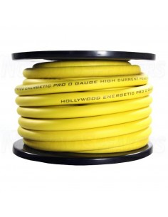 Hollywood PRO PCY 0 - 53 qmm power cable, OFC, flexible, yellow