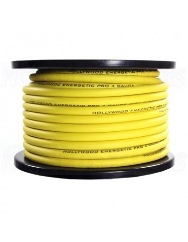 Hollywood PRO PCY 4 - 21.4 qmm power cable, OFC, flexible, yellow