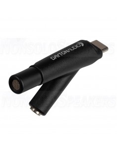 Dayton Audio iMM-6C Calibrated USB-C Measurement Microphone for Apple/ Android