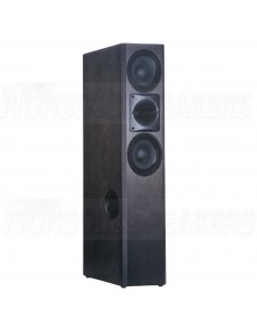 Monacor HiFi-PA 2x8/2 floorstanding speakers Kit with high-end crossover
