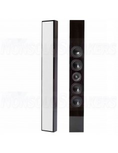 Wall speaker system DLS Flatbox Slim XL Satin Black