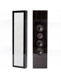 Wall speaker system DLS Flatbox XXL Black