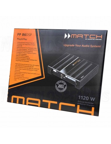 MATCH PP 86DSP MK2 - AMPLIFIER HD 8 CHANNEL