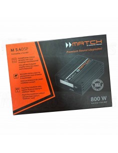MATCH M 5.4DSP - AMPLIFIER 5 CHANNEL WITH 9 CH DSP