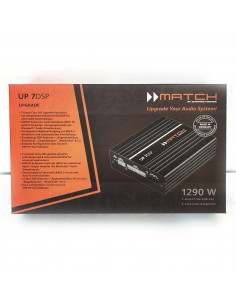 MATCH UP 6DSP 6 channel amplifier with 7 ch DSP