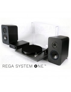 Rega System One hifi system black